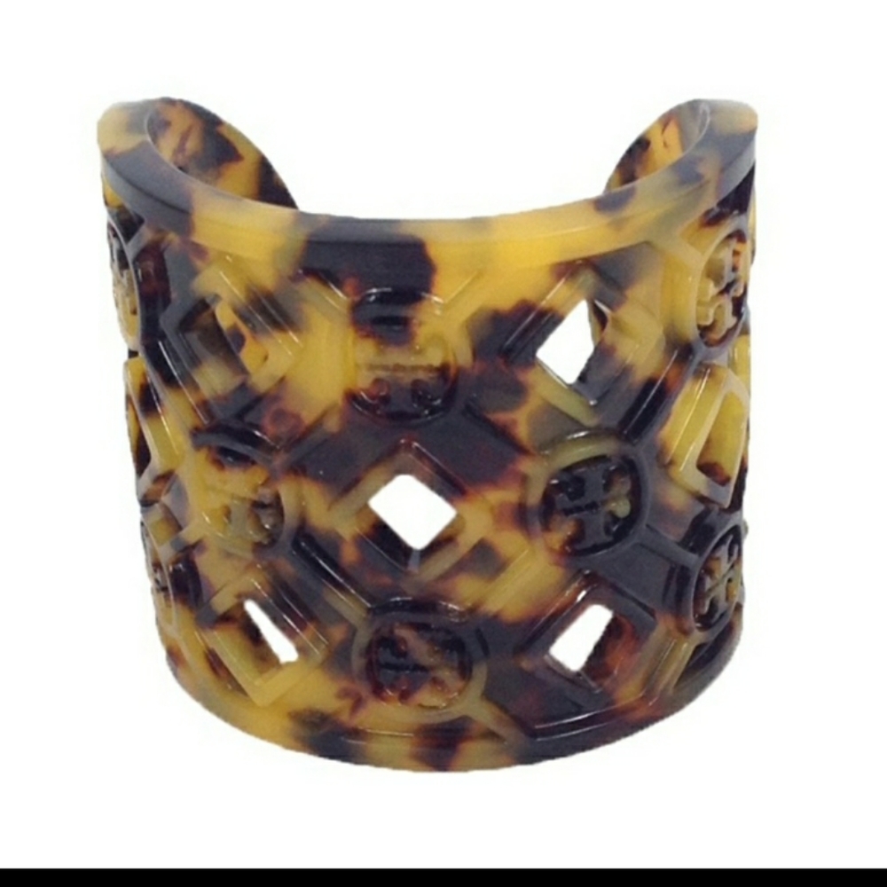 Tory Burch Tortoise Shell Cuff - image 1